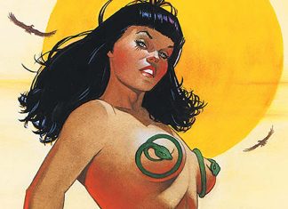 Jim Silke’s BETTIE PAGE: QUEEN OF THE NILE is back in print after 20 years Bettie Page Queen of the Nile
