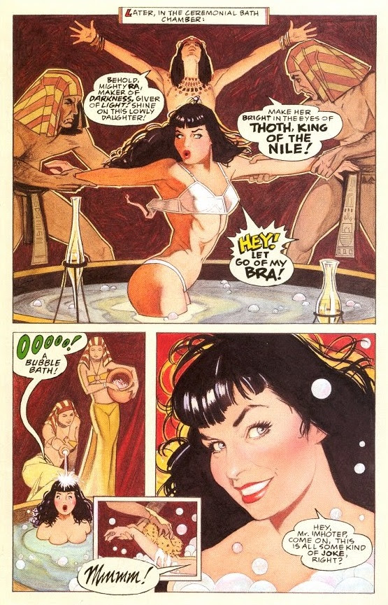 Bettie Page Queen of the Nile