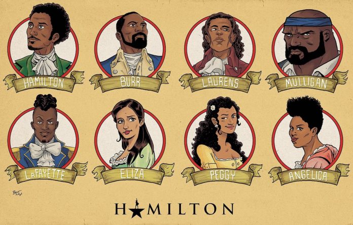 Hamilton Character Designs Hamilton