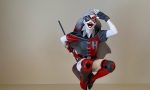 REVIEW: Guillem March’s HARLEY QUINN: RED, WHITE & BLACK statue leaps into action Harley Quinn by Guillem March