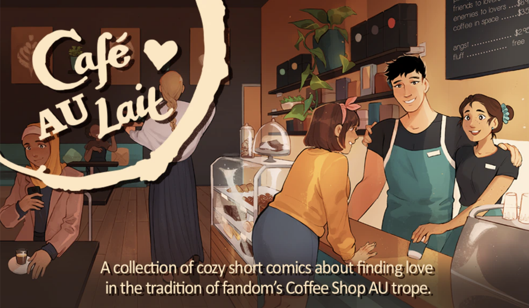 Cafe AU Lait Comics Anthology