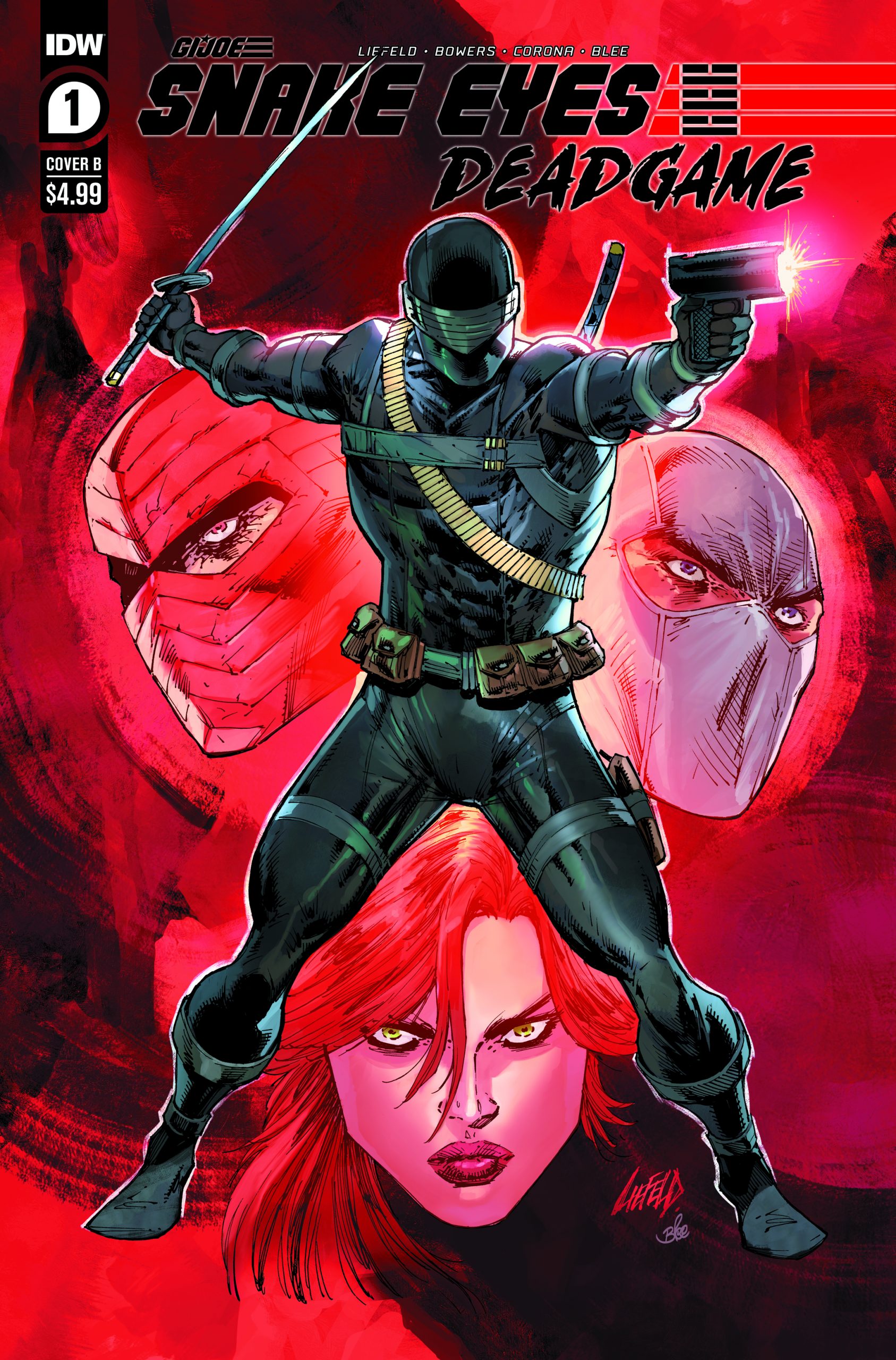 Rob Liefeld's Snakes Eyes Deadgame #1B Cover