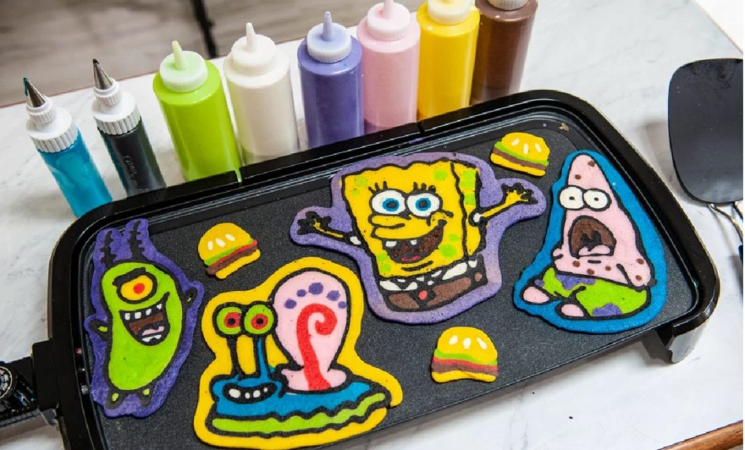 SpongeBobPancakeFeature SpongeBob virtual pancake party