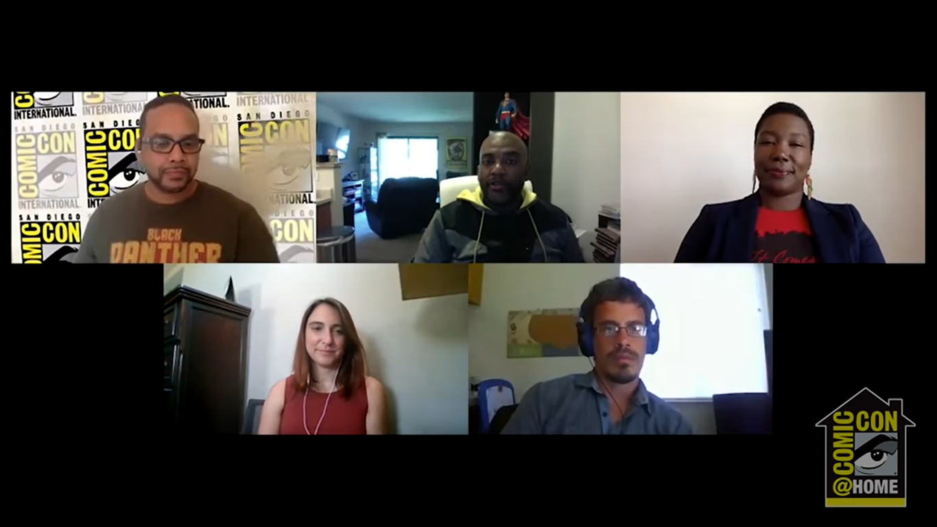 watchmen panel at sdcc at home 2020