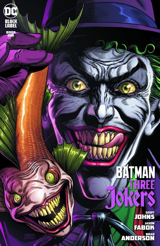 3 Jokers Clown cover with Joker Fish
