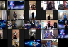 BILL & TED fans set most excellent air guitar Guinness World Record! air guitar Guinness World Record