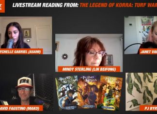 New LEGEND OF KORRA live reading wraps up Turf Wars Part One graphic novel