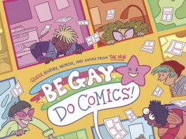 be gay do comics cover art