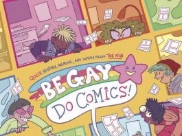 be gay do comics cover art