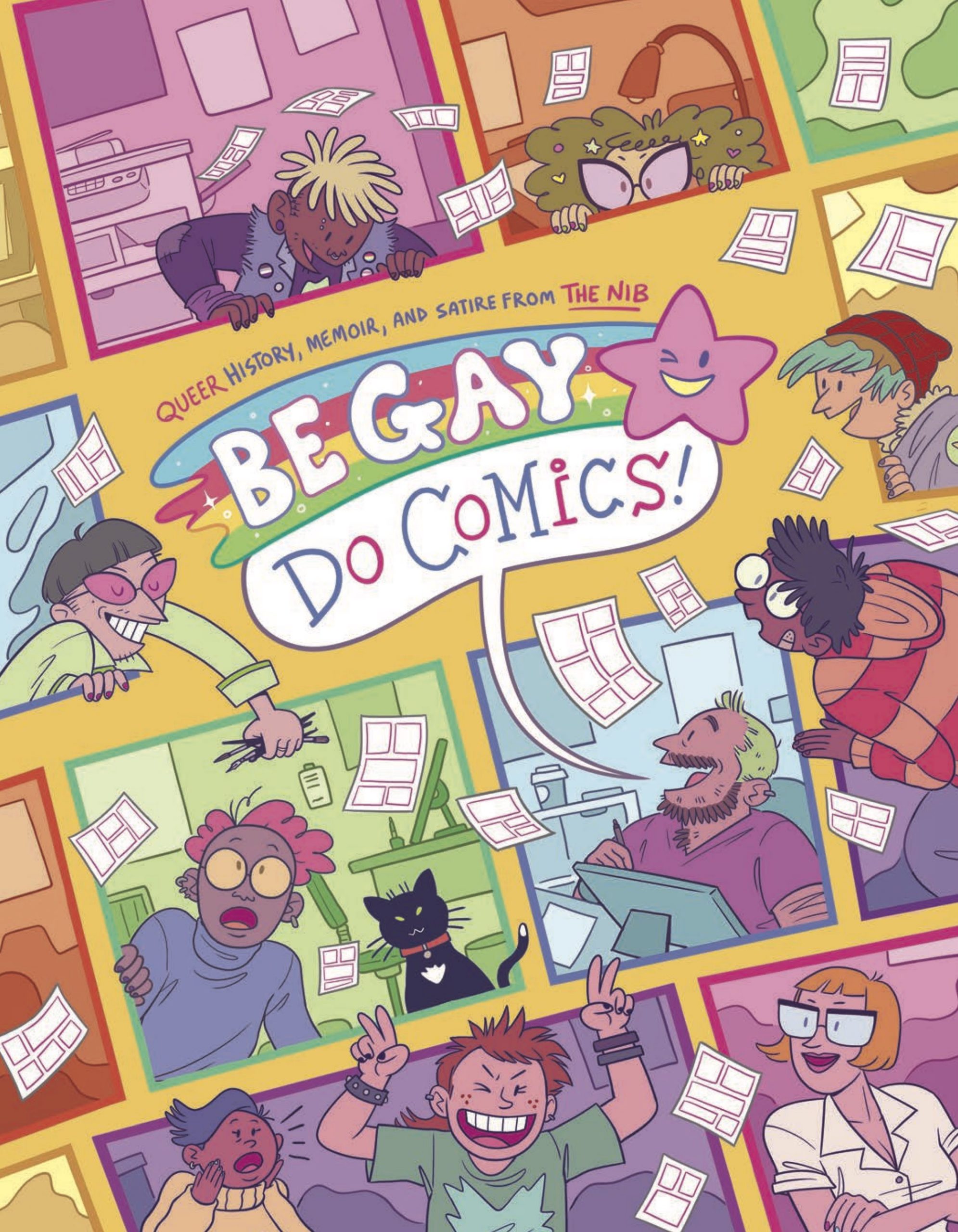 be gay do comics cover art