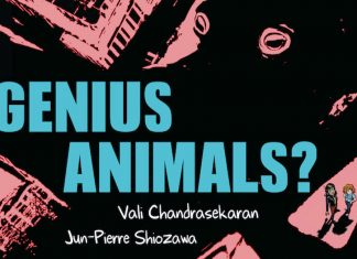 INTERVIEW: The GENIUS ANIMALS? creative team talks learning to make weird comics on the fly