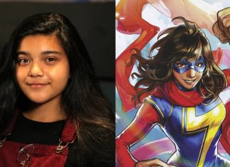 Actress Iman Vellani embiggens as MS. MARVEL for the Disney+ series