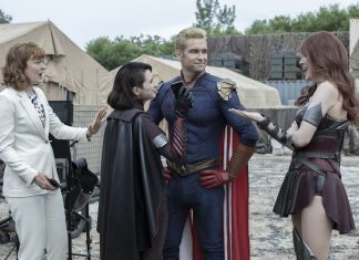 INTERVIEW: Aya Cash and Antony Starr are playing likable villains on THE BOYS Aya Cash and Antony Starr