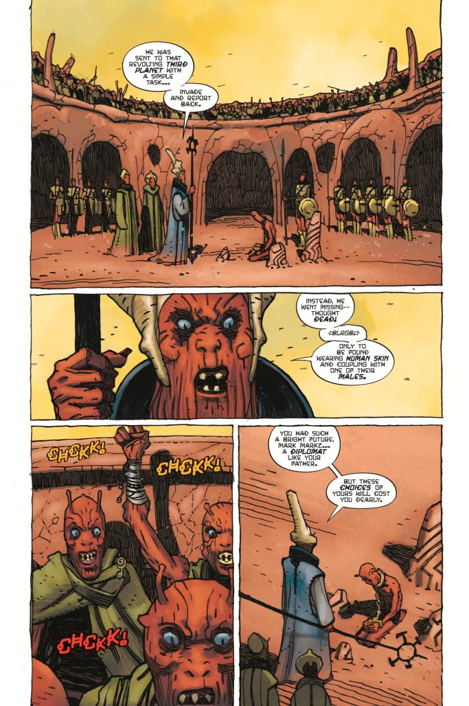 Barbalien Red Planet #1 page