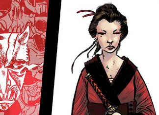 EXCLUSIVE PREVIEW: THE DEVIL’S RED BRIDE #1 is soaked in blood, vengeance, and samurai The Devil's Red Bride