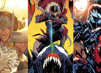 Marvel’s THE KING IN BLACK event gets Valkyrie, Black Knight, Ghost-Spider tie-ins