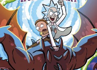 Aw, jeez! RICK AND MORTY: WORLDS APART on the way