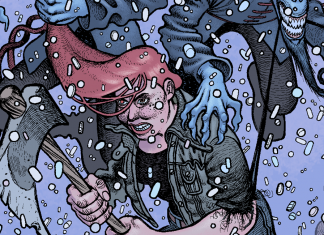 COVER REVEAL: Lesniewski & Reynolds cover CRIMSON FLOWER #2 from Dark Horse