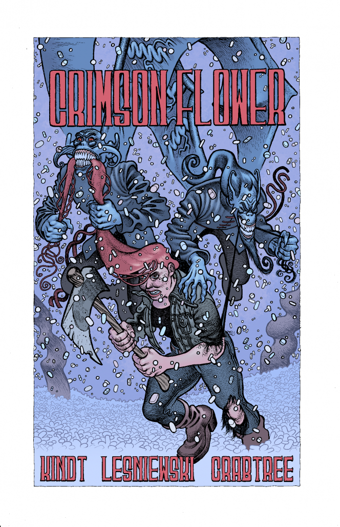 Crimson Flower #2 Cover A by Matt Lesniewski