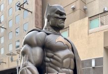 A seven-foot tall Jim Lee-inspired Batman statue is the monument Burbank deserves