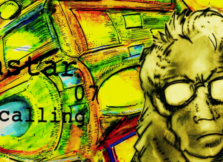 David Lee Roth…cartoonist?