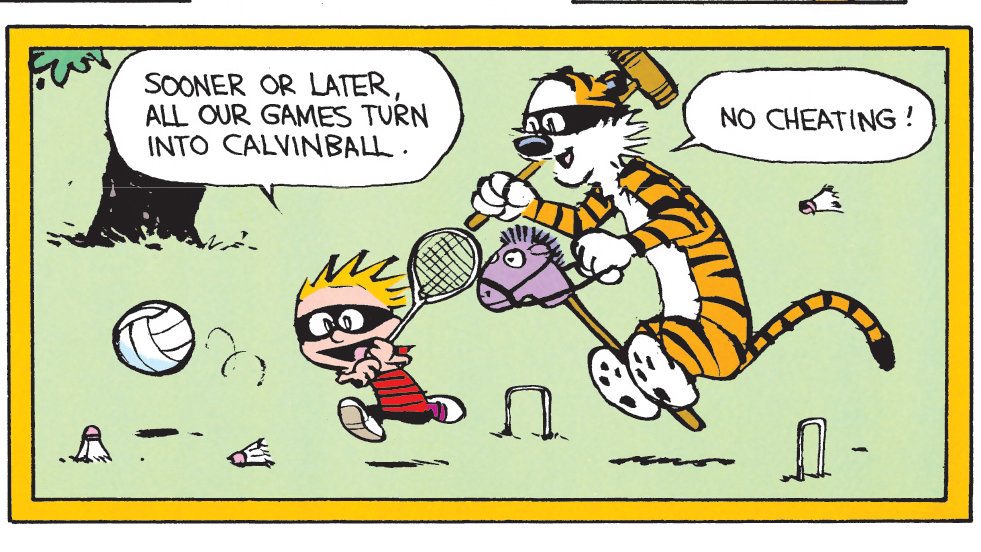 CALVIN AND HOBBES