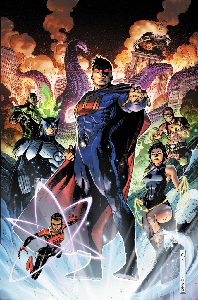 Crime Syndicate #1 Cover by Jim Cheung