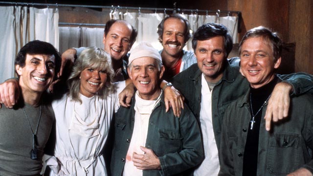 The cast of MASH, a classic comfort show