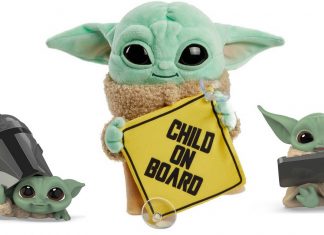 Plush Baby Yoda is on board for MANDO MONDAYS Week 8 Mando Mondays Week 8