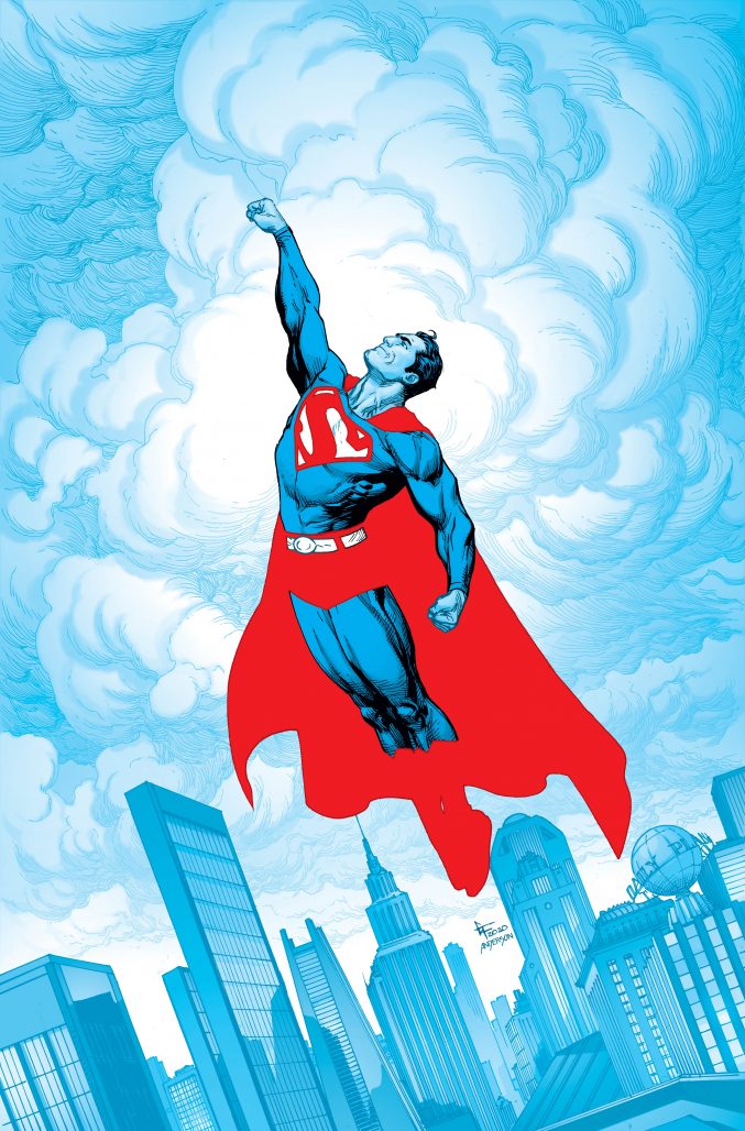 Superman Red & Blue #1 Cover by Gary Frank