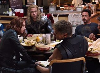 THE AVENGERS post-credits shawarma scene gets its own Funko diorama set Avengers post-credits