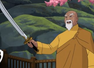 Legendary sword Soulbreaker introduced in new BATMAN: SOUL OF THE DRAGON clip Soulbreaker