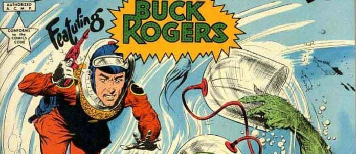 buck-rogers_lg Detail of the cover for Famous Funnies #210 (1954) by Frank Frazetta, featuring Buck Rogers