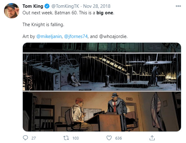 Tom King Big One