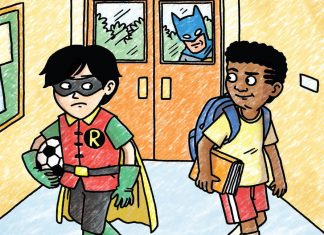 Jeffrey Brown’s Batman and Robin and Howard coming to DC