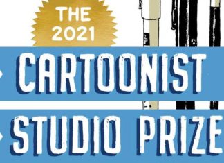 The Center for Cartoon Studies and The Beat team for the 2021 Cartoonist Studio Prize