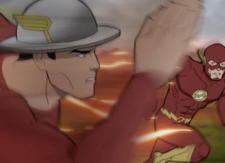 Flash meets Flash in new images from JUSTICE SOCIETY: WORLD WAR II animated movie Justice Soicety World War II animated