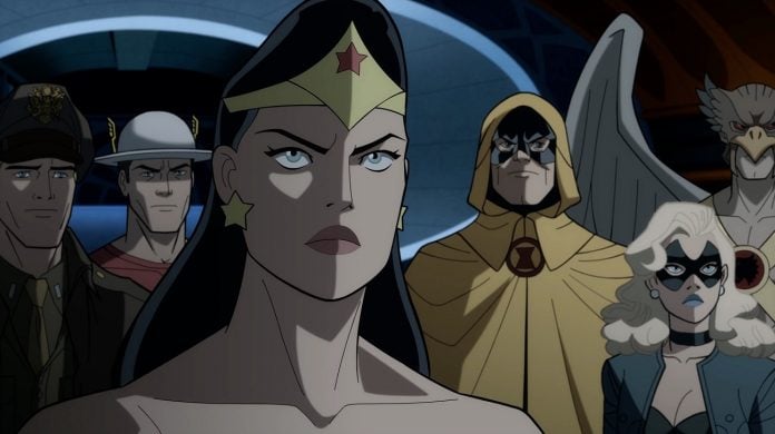 Justice Society WWII Feature Justice Soicety animated
