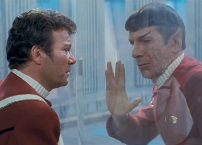 Spock's death in Star Trek II: The Wrath of Khan