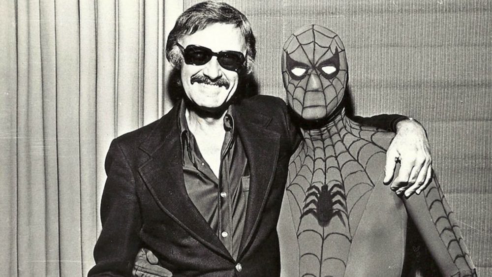 Stan Lee and Spider-Man