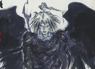 Vault partners with Kinokuniya Bookstores for an exclusive Yoshitaka Amano BLEED THEM DRY cover Bleed Them Dry