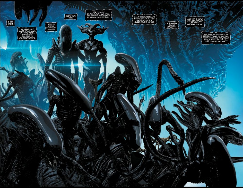 Alien #1 pages 2 and 3
