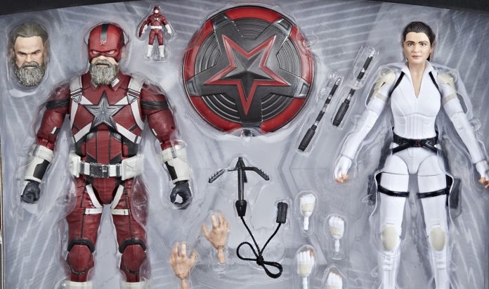 Black Widow 2 pack feature Red Guardian