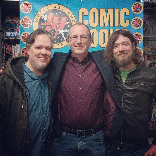 ron hill dave gibbons nick purpura - jhu - comics retailers