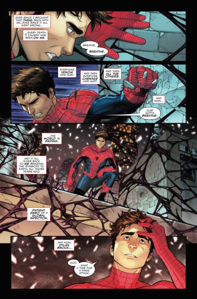 Page from From King in Black: Spider-Man #1