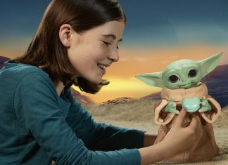 Galactic Snackin’ Grogu animatronic toy is hungry for fun this holiday shopping season Snackin’ Grogu