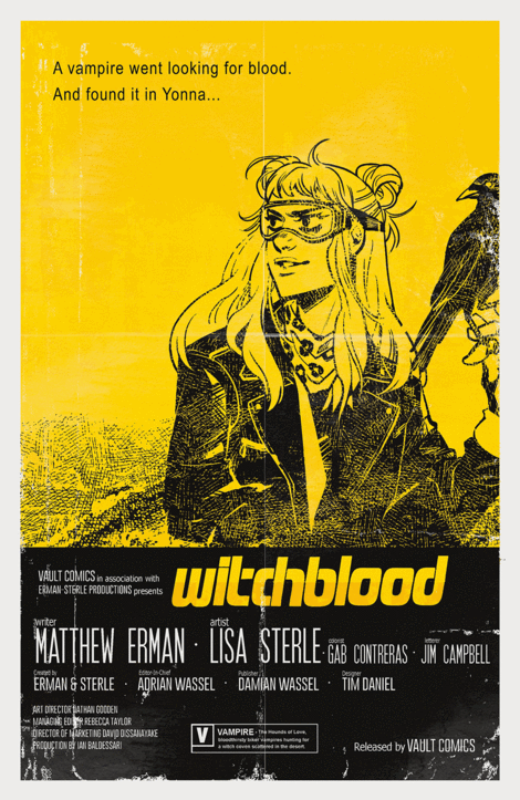Witchblood #1 Easy Rider homage variant