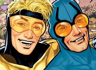 The super buddies are back in BLUE & GOLD from Dan Jurgens and Ryan Sook
