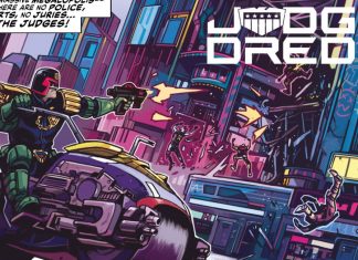 Preview: FCBD 2000AD PRESENTS ALL STAR JUDGE DREDD tale by Al Ewing and Caspar Wijngaard