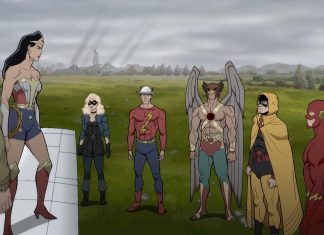 DC’s Golden Age super heroes assemble in latest JUSTICE SOCIETY: WORLD WAR II clip Golden Age super heroes